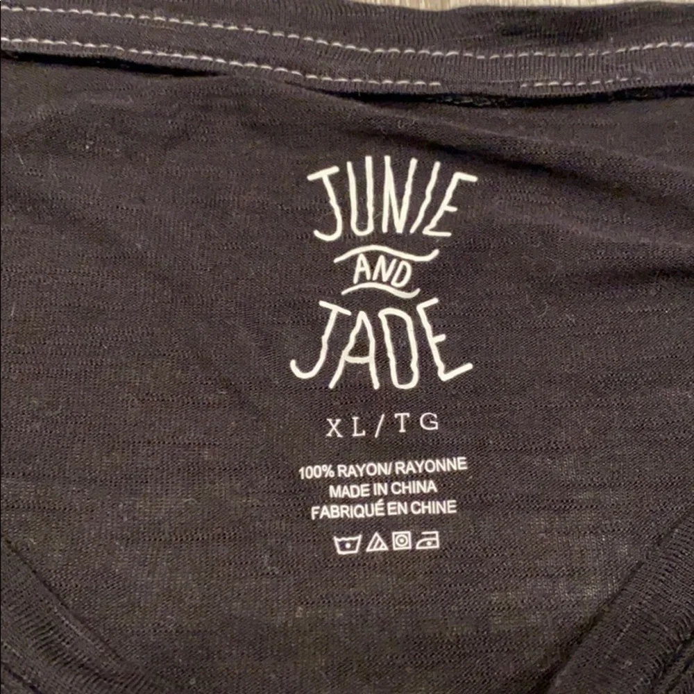 Junie and Jade Whatever Makes You Happy Crop Shirt - Picture 4 of 5